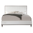 ACME Carena Wooden Bed in Light Gray and White and Brown