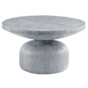 ACME Laddie Cement Coffee Table in Weathered Gray