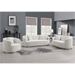 ACME Furniture Odette Upholstered Chenille Sofa with 4 Pillows in Beige