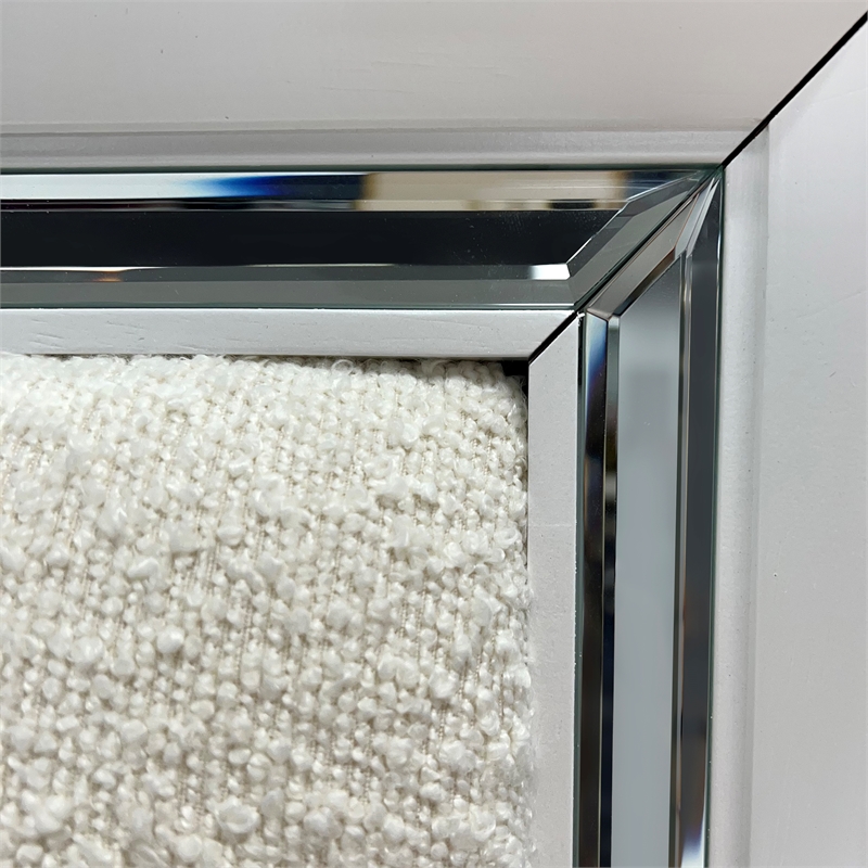 ACME Tarian Wood Queen Bed with Storage & LED in White/Pearl White