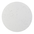 ACME Furniture Jaramillo Engineering Round Marble Dining Table in White/Black