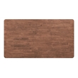 ACME Furniture Ginny Rectangular Solid Wood Dining Table in Walnut
