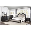 ACME Chelmsford 8-Drawer Contemporary Wood Dresser in Antique Black