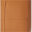 ACME Furniture Jabel Upholstered Leather Accent Chair and Ottoman in Tan