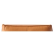 ACME Furniture Jabel Upholstered Leather Accent Chair and Ottoman in Tan