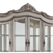 ACME Ariadne Transitional Wood Hutch & Buffet in Antique Platinum Silver