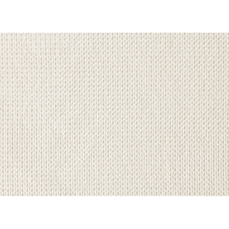 ACME Kaleea Chenille Upholstered Tufted Queen Bed in Beige and Walnut