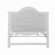 ACME Flora Contemporary Wooden Full Bed with 2 Drawers in White