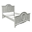 ACME Flora Transitional Wooden Twin Bed with 2 Drawers in Gray