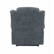 ACME Omarion Velvet Power Recliner with Lift/Heating and Massage in Blue