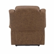 ACME Omarion Faux Leather Power Recliner with Lift/Heating and Massage in Brown