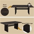 ACME Jaramillo Contemporary Wood Rectangular Dining Table in Black