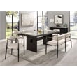 ACME Jaramillo Contemporary Wood Rectangular Dining Table in Black