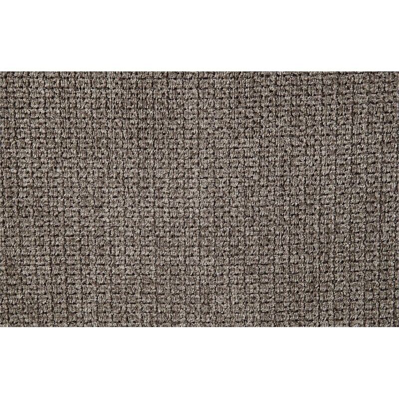 ACME Rylie Contemporary Linen Fabric Upholstered Contemporary Wedge in Gray