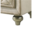 ACME Lucienne 9-Drawer Velvet Upholstered and Wood Dresser in Beige