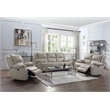 ACME Zuriel Power Motion Recliner w/USB in Beige Synthetic Leather