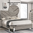 ACME Mari Queen Bed in Light Gray