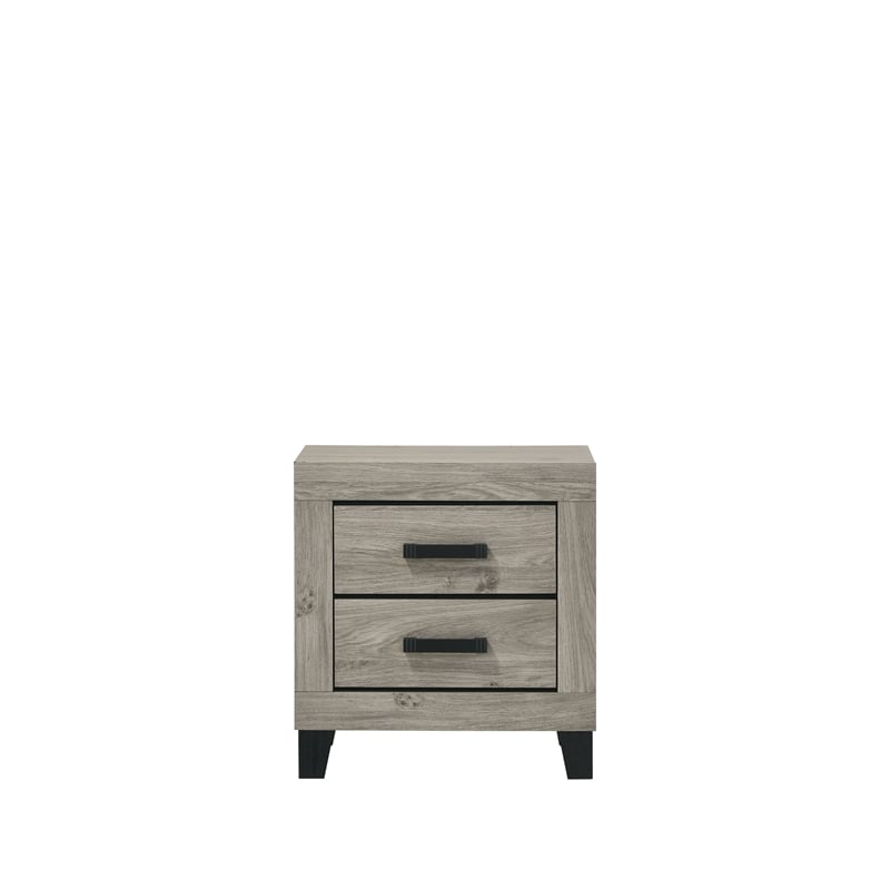 ACME Mari Nightstand in Light Gray