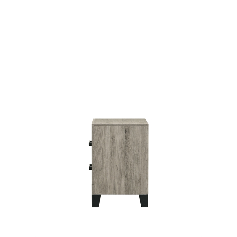 ACME Mari Nightstand in Light Gray