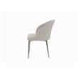 ACME Cora Side Chair (Set-2) in Champange Fabric