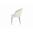 ACME Cora Side Chair (Set-2) in White Fabric