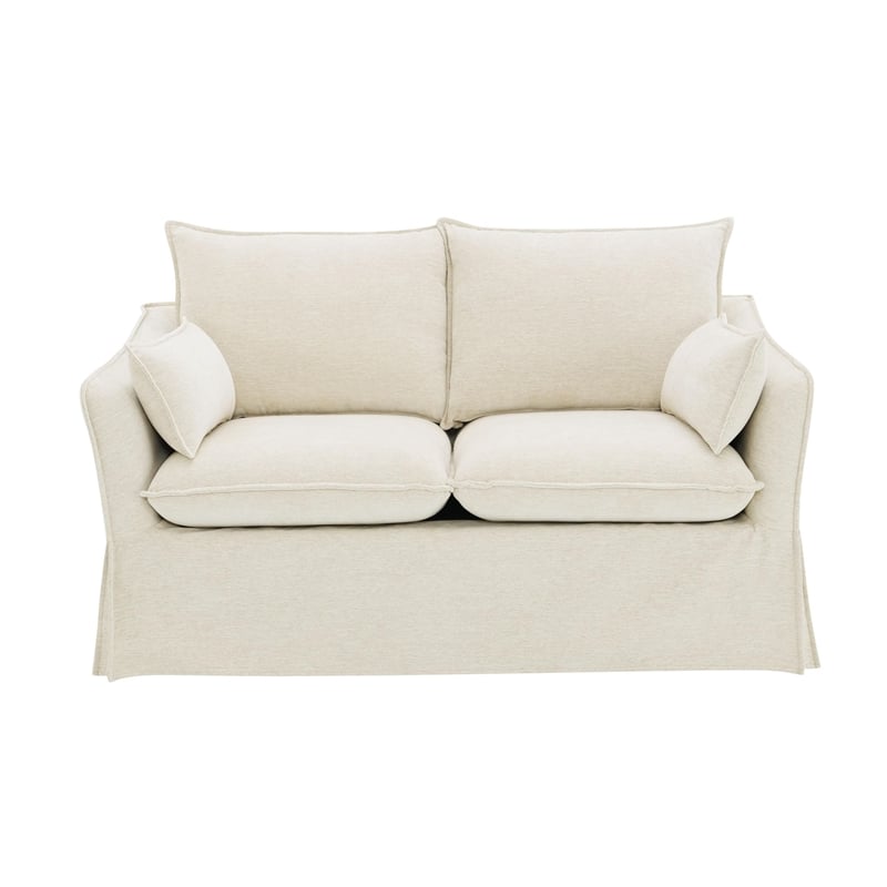 ACME Shane Loveseat w/2 Pillows in Beige Linen