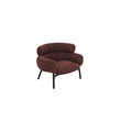 ACME Mardi Chair in Maroon Tweed