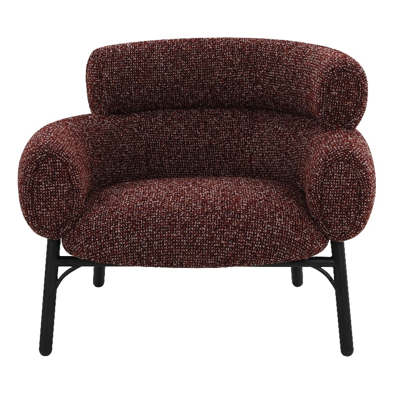 ACME Mardi Chair in Maroon Tweed