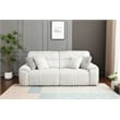 ACME Jaya Power Motion Sofa w/Sleeper & USB Port  in Mondo Grey Corduroy