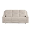 ACME Galya Motion Sofa in Light Gray Chenille