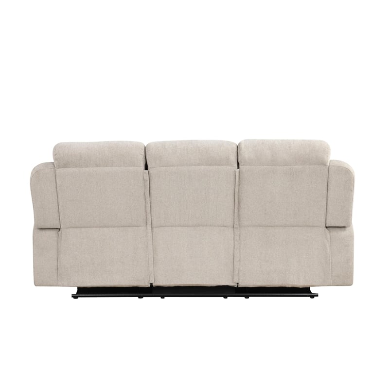 ACME Galya Motion Sofa in Light Gray Chenille