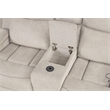 ACME Galya Motion Loveseat w/Console in Light Gray Chenille