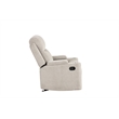 ACME Galya Motion Glider Recliner in Light Gray Chenille