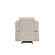 ACME Galya Motion Glider Recliner in Light Gray Chenille