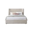 ACME Loren Eastern King Bed in Beige Linen