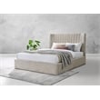 ACME Loren Eastern King Bed in Beige Linen