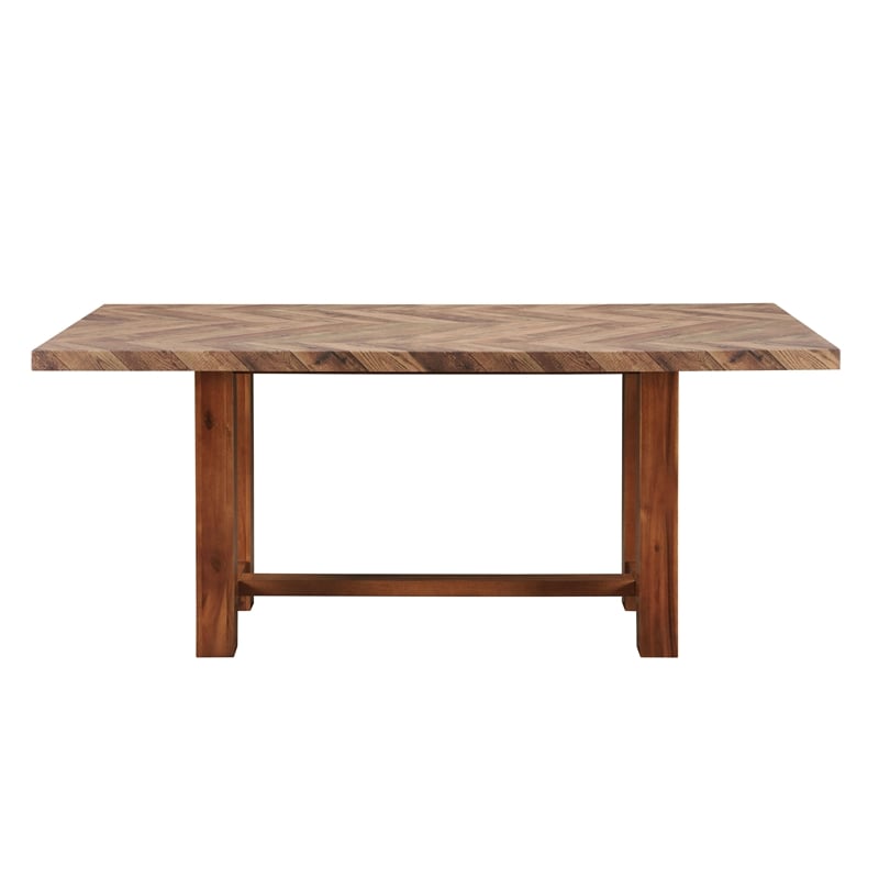 ACME Gilsea Dining Table in Brown