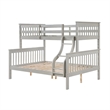 ACME Marita Bunk Bed (T/F) in Gray
