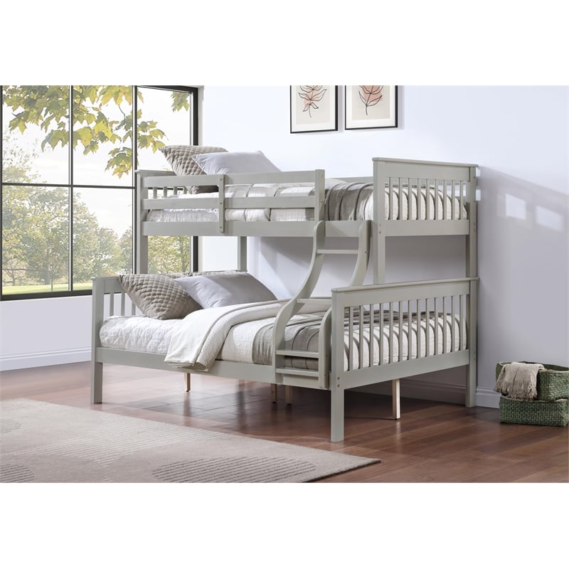 ACME Marita Bunk Bed (T/F) in Gray