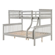 ACME Marita Bunk Bed (T/F) in Gray