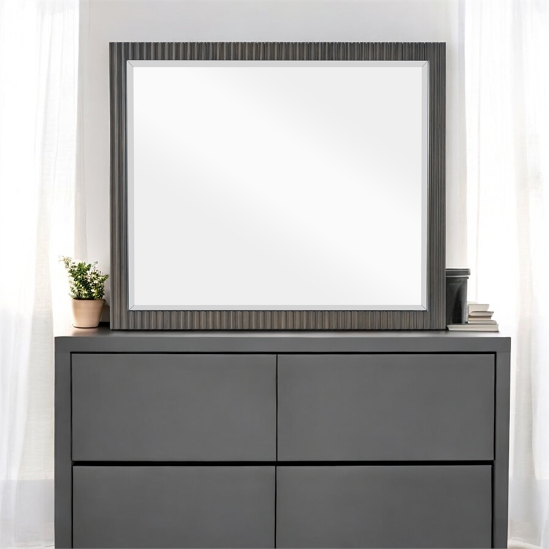 ACME Clayten Mirror in Espresso