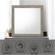ACME Mari Mirror in Light Gray