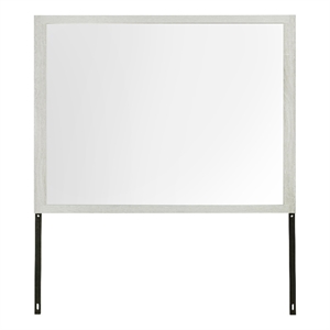 ACME Jehoram Mirror in Beige Linen & Beige