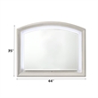 ACME Ramondi Mirror in Antique White