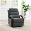 ACME Kayla Power Recliner w/Lift & Heating & Massage in Gray Chenille