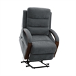 ACME Kayla Power Recliner w/Lift & Heating & Massage in Gray Chenille