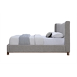 ACME Melbourne Queen Bed in Gray Chenille