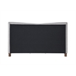 ACME Melbourne Queen Bed in Gray Chenille