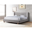 ACME Melbourne Queen Bed in Gray Chenille