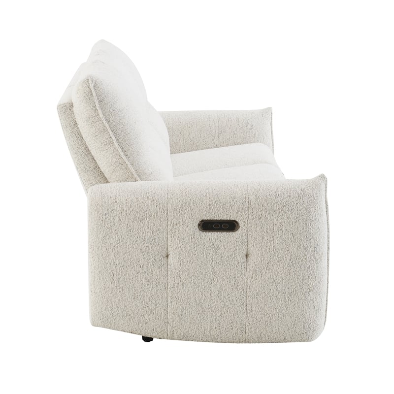 ACME Lalisa Power Motion Sofa w/USB Port  in Cream Chenille